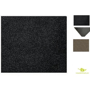 LH/éritier Du Temps Tapis Gratte Pieds en Forme de Demi Lune ou Paillasson Motifs Volutes et Feuilles en Fonte Patin/ée Gris 1x39,5x68cm