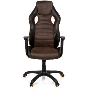 Chaise bureau chaise pivotante Topstar Open Point SY marron clair chrome catégorie B