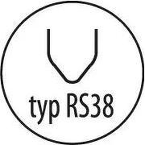 0,8 Mm Rs38 Heftklammern Für Kunststoff 100 Stk - Ded75271