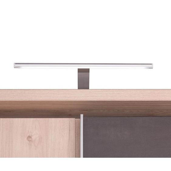 1 Paire d éclairage LED LINE support coloris graphite.