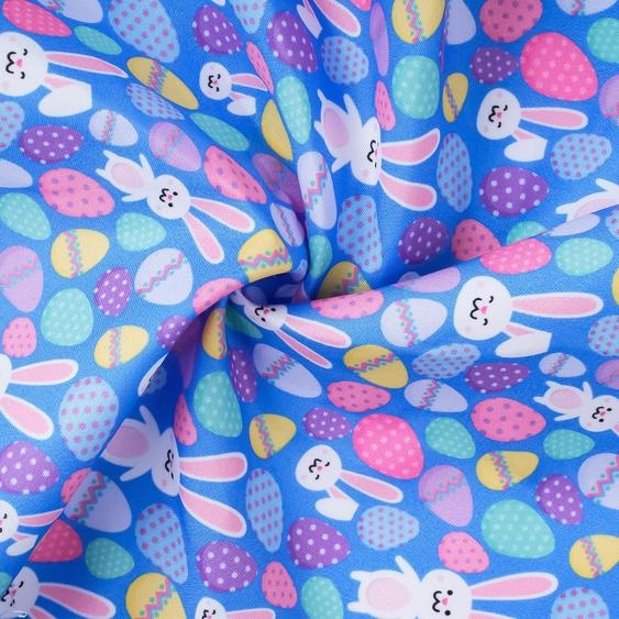 10 pièces de tissu avec motif de dessin animé mignon, imperméable et grand teint, tissu doux pour quilting DIY pour les travaux daiguille