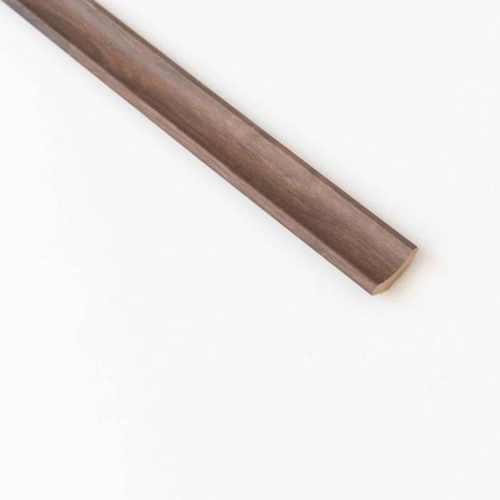 10 x SGUSCIO 22X22 MM LISCIO MDF 240 CM NOCE SCURO