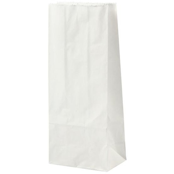 100 sachets papier blanc 9x6,5x22cm