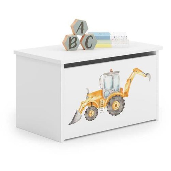 1001Jouets - 5903699830758 - Coffre à jouets Diane tracteur