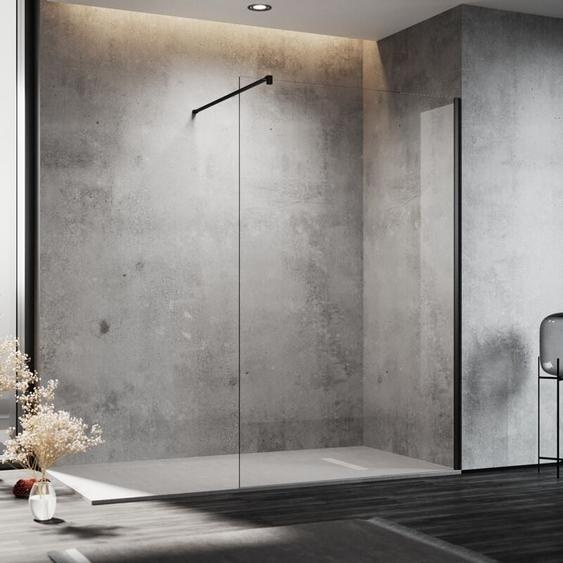 10mm douche à litalienne parois de douche paroi de douche cabine de douche nano verre de sécurité transparent 80x200cm - Sonni