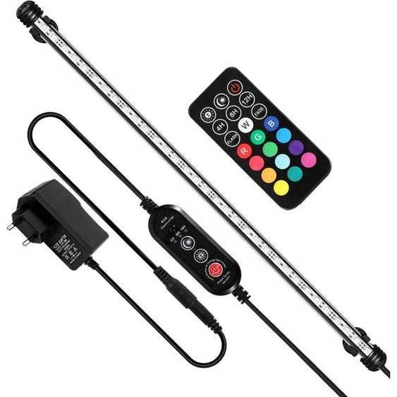 112.5cm LED éclairage daquarium IP67 résistant à leau Lumière RGB à poser Variable Réservoir à poissons Lampe subaquatique