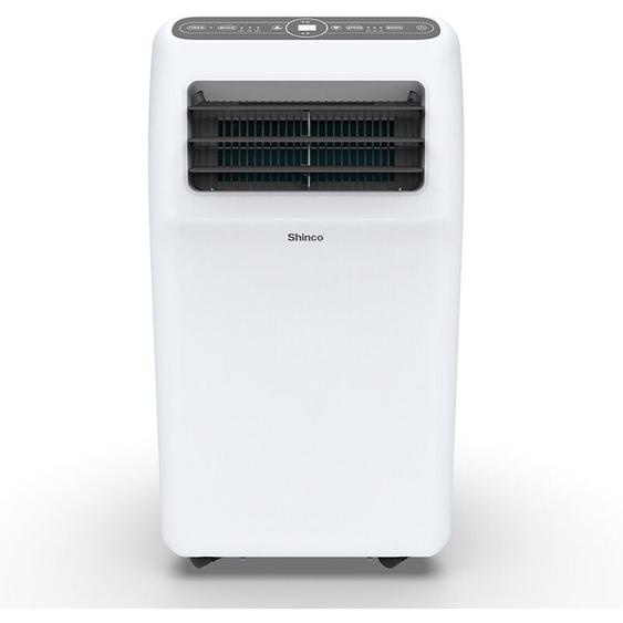 12000BTU Climatiseur Mobile, 3,5 Kw, Fonction 3-en-1 avec Tuyau Déchappement,Refroidissement et Déshumidificateur et Ventilation, Eco R290 - Shinco