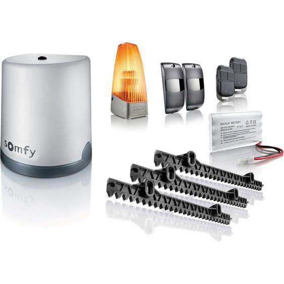 1241524 - Motorisation de portail coulissant Freevia Essential rts - Livrée avec 2 télécommandes Keypop, feu clignotant, 4m de crémaillère et
