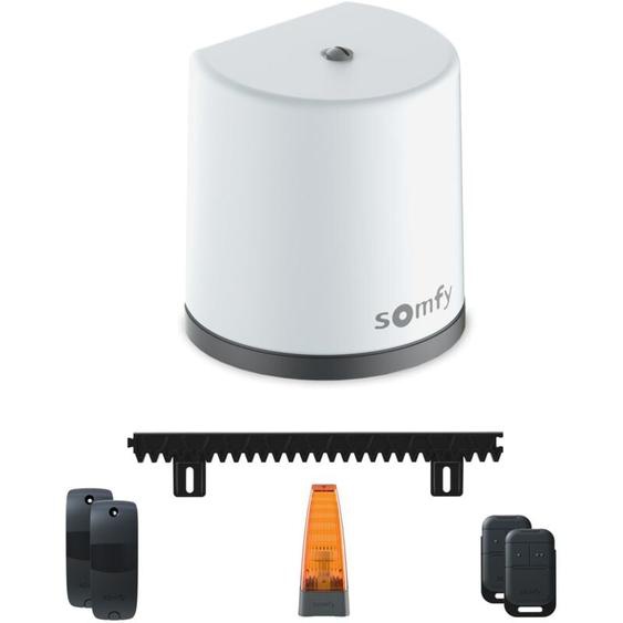 1246277 - Motorisation de portail coulissant Freevia Essential rts - Livrée avec 2 télécommandes Keypop, feu clignotant, et 4m de crémaillère