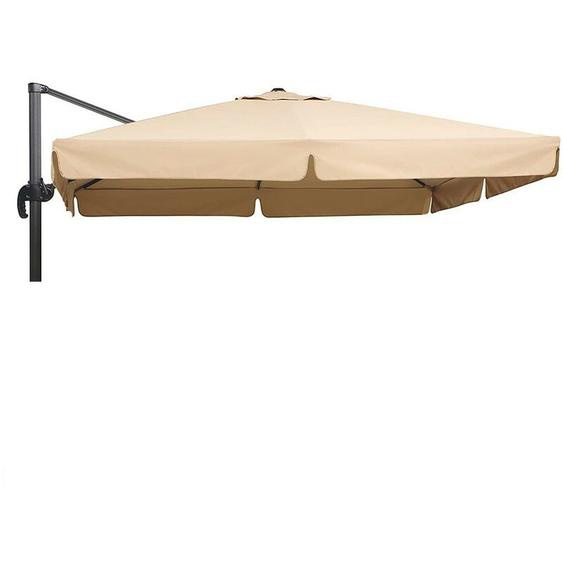 Mediawave Store - 13939 Store de rechange pour parasol Venezia décentralisé 3x3mt Anti-UV Ecru Couleur: Beige