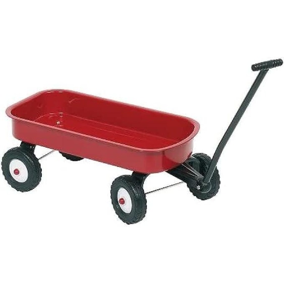14060 Chariot de traction/Chariot à bascule, 52 x 25,5 x 21 cm, à partir de 12 mois, chariot de manutention classique pour enfants