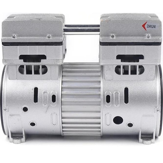 145L/min Pompe de compresseur dair, sans huile, haute performance, argent