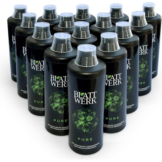 15 L BLATTWERK PureEngrais universel, engrais liquide NPK biologique et végétalien