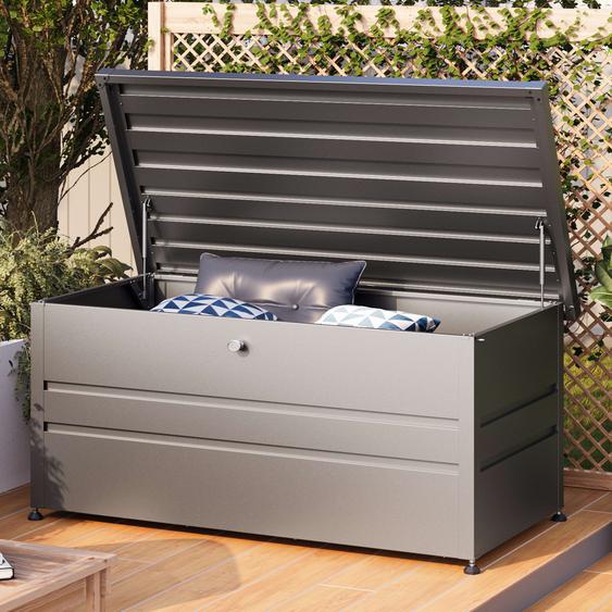 162 x 84 cm Coffre de jardin, anthracite - (GFPV00769)