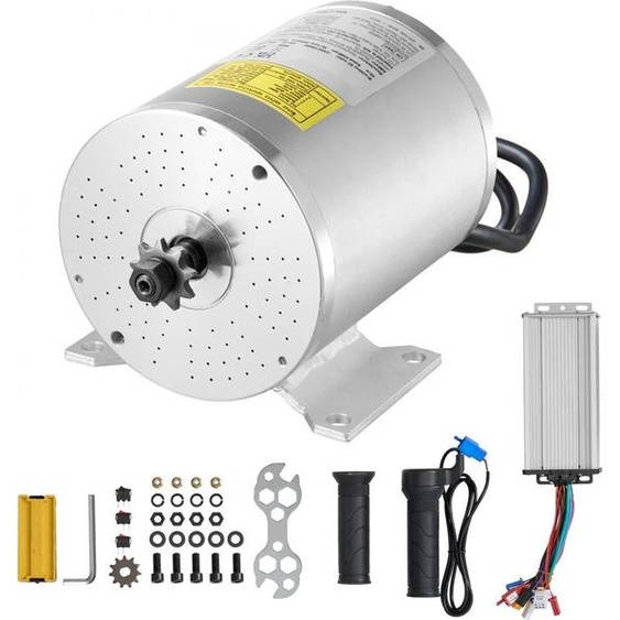 1800W Moteur électrique sans balais à courant continu 48V 4500rpm avec boîtier de contrôle