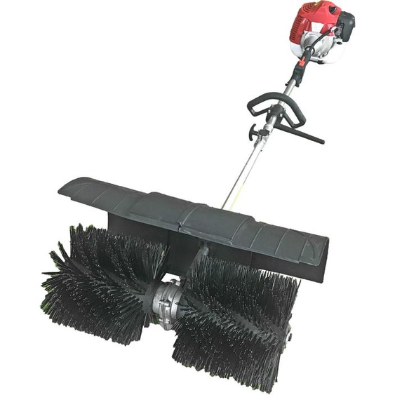 2.3HP Fraise à neige Balayeuse à moteur Balayeuse manuelle électrique à essence pour chasse-neige 52CC