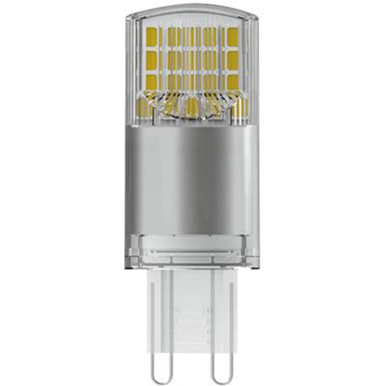 2 ampoules LED capsule 3.8W=40W blanc chaud