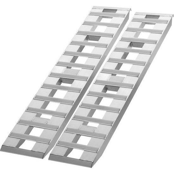 2 plaques de rampe en aluminium, 72 pouces x 15 pouces, capacité de 6000 livres, adaptées aux moteurs, aux véhicules tout-terrain, aux remorques, aux tondeuses