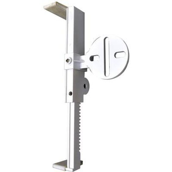 2 supports fixation sur volet roulant adaptable coffre 12 à 22 cm