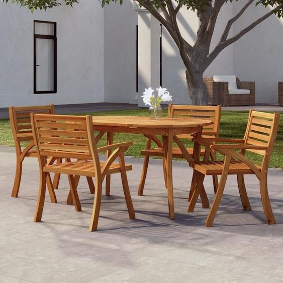 2024 Tables de jardin modernes Table de jardin 150x90x75 cm Bois massif Acacia 839074