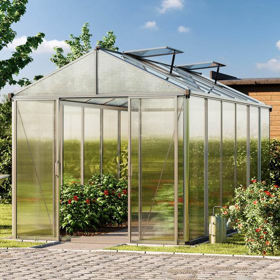 222 x 437 cm Serre de jardin, incl. kit daccessoires Pro 2 - (GFPV00110)