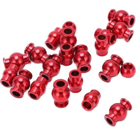 22pcs Aluminum Alloy Pivot Ball Set for Arrma 1/10 4x4 Granite Mega RC Car Repair Upgrade Parts