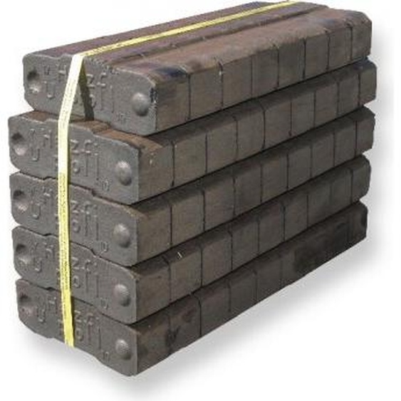 25kg Chaleur professionnelle Charbon Lignite Botte Briquette Poêle Cheminée