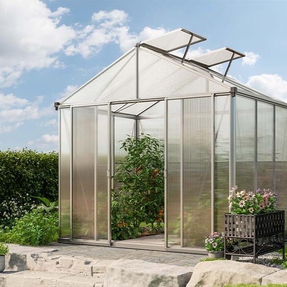 262 x 195 cm Serre de jardin, incl. kit daccessoires Pro 2 - (GFPV00938)