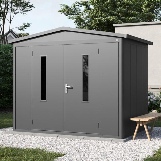 263 x 180 cm Abri de jardin, anthracite - (GFPV00914)