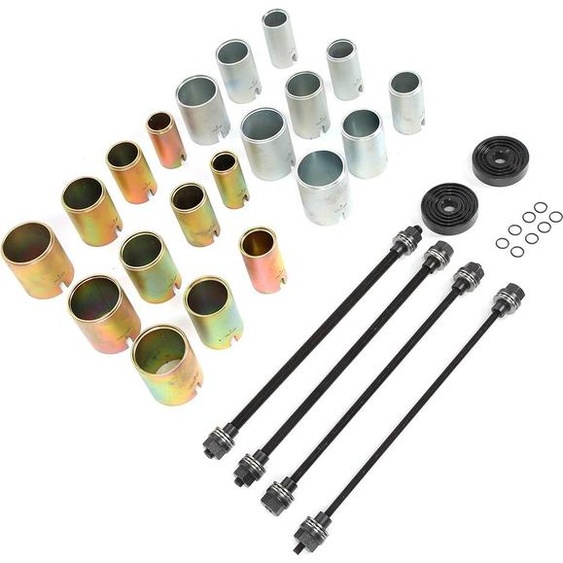 27 pièces/kit Kit universel doutils dextraction des bagues dessieu arrière en acier carbone