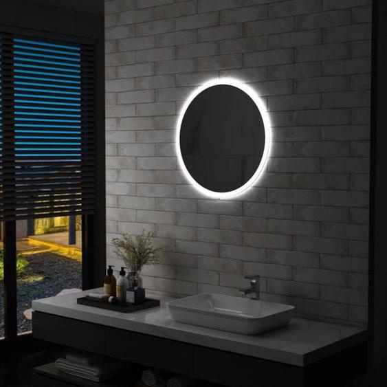 270HOMMIE Miroir à LED pour salle de bain Salon,Chambre Design Vintage - Miroir Salon Magnifique 60 cm FR 60 cm Meuble Professionnel