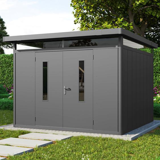 298 x 298 cm Abri de jardin, anthracite - (GFPV00907)