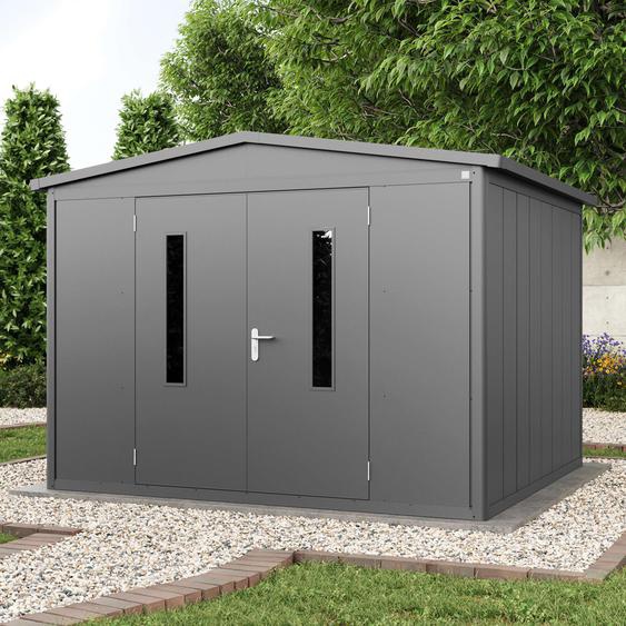 298 x 298 cm Abri de jardin, anthracite - (GFPV00917)