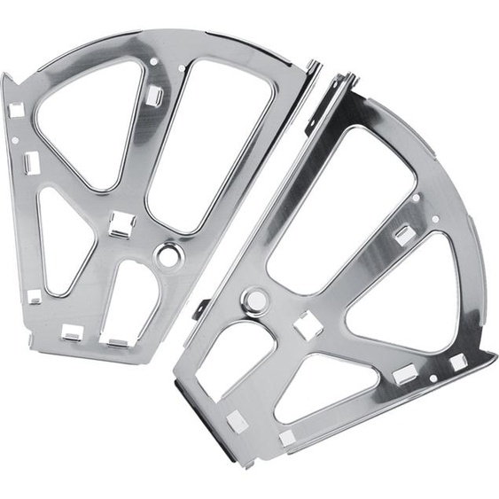 2Pcs Stainless Steel Shoes Drawer Cabinet Hinges Turing Rack Replacement Fittings(2 Layers)
