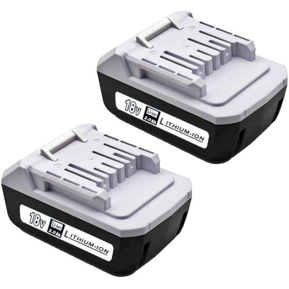 Powerwings - 2X Batterie Pour Makita BL1813G 18V 2,0Ah BL1815G BL1820G BL1840G HP457D DF457D DK18041 DK18015 Environmentally Friendly Lithium G-Serie