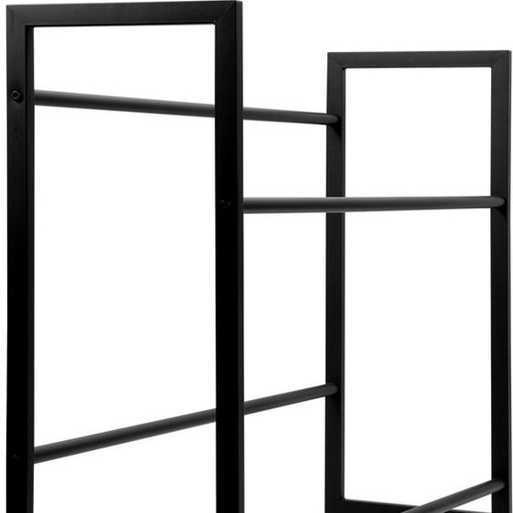 2x Étagère pour caisses de boissons Support pour caisses de boissons en métal pour 6 caisses 105x32x85cm