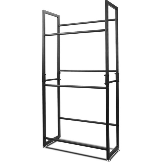 2x Étagère pour caisses de boissons Support pour caisses de boissons pour 6 caisses 105x32x85cm