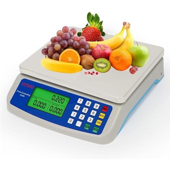 30kg Balance de Cuisine Professionnelle NuméRique en Acier Inoxydable Balance Electronique de Cuisine Comptant Les Echelles Multifonctionnel avec lcd