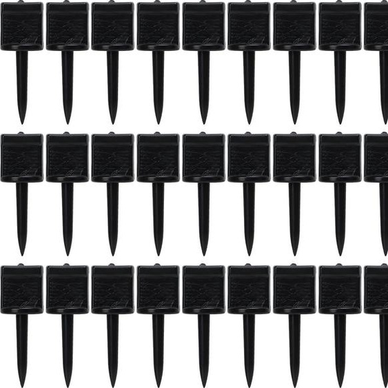 30pcs tir à larc clous de visée en nylon allongent les broches de papier réutilisables pour le tir de noir