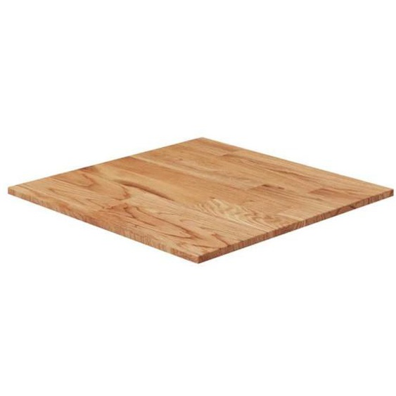 343000 vidaXL Dessus de table carré Marron clair40x40x1,5cm Bois chêne traité