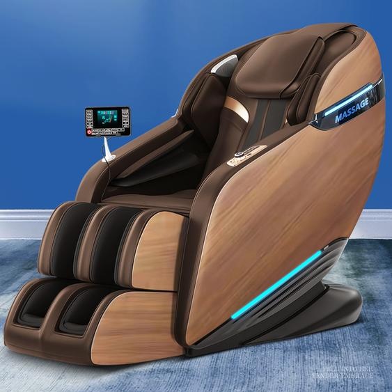 3D Massagesessel, MECHANICAL HANDS fonction chaleur, Shiatsu, Zero Gravity, Bluetooth SL rails A32