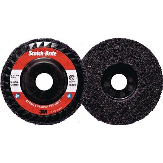 3M disque de nettoyage grossier (Ø125xmm / S extra coarse / contenu : 10 pièces) - 7100192331