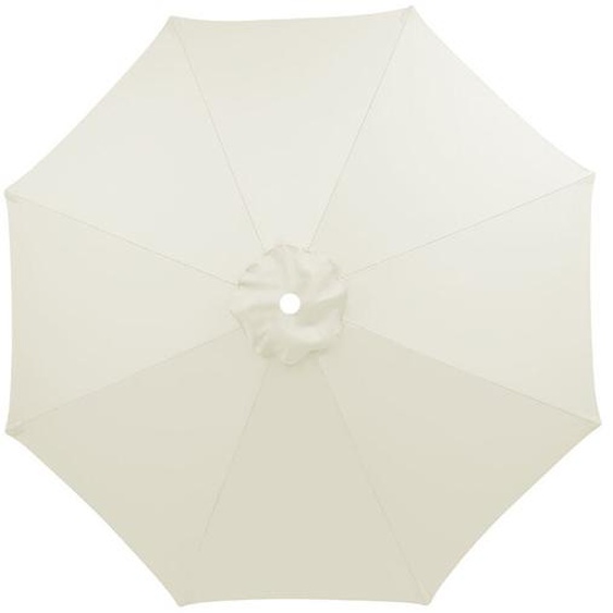 3m Housse de Rechange pour Parasol 8 Baleines imperméable, Anti-UV, Tissu de Rechange, Lavable,Respirable, Crème