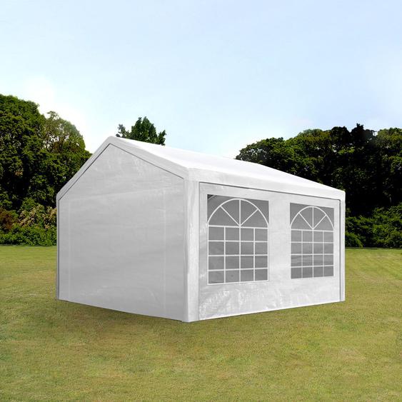 3x3 m tente de réception, PE 350, H. 2 m, blanc - (90112)