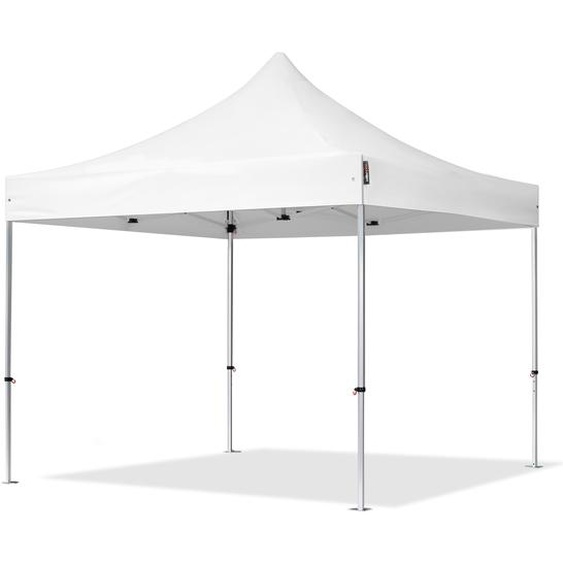 3x3 m Tonnelle pliante Alu, PES 800, blanc - (600133)