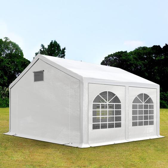 3x4 m tente de réception, PE 550, H. 2 m, blanc - (92100)