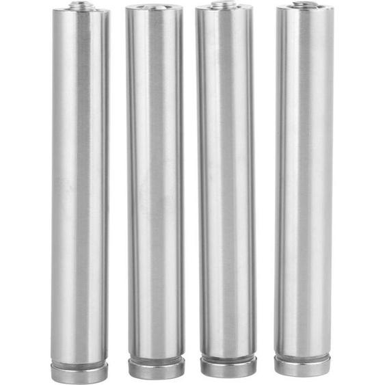 4 goujons de fixation creux en acier inoxydable pour entretoises en verre (19 x 120 mm)
