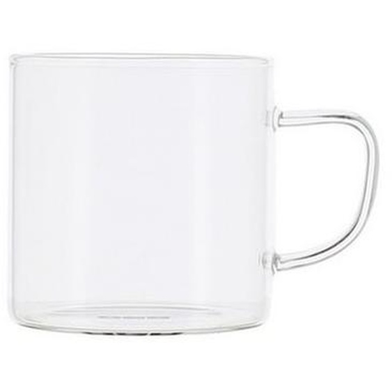 4 mugs avec anses verre 25 cl