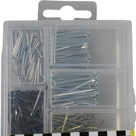 4 Pack Clous Tailles Et Couleurs Assortis 160g