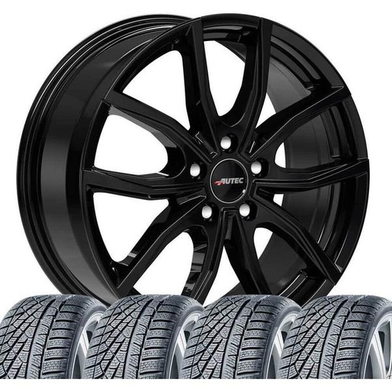 4 roues dhiver, ensembles de roues complets pour Renault Arkana, Captur, Kadjar, Symbioz, jantes 7x18 Vidron, pneus 215/55 R18 99V Hankook Winter i*cept evo 4